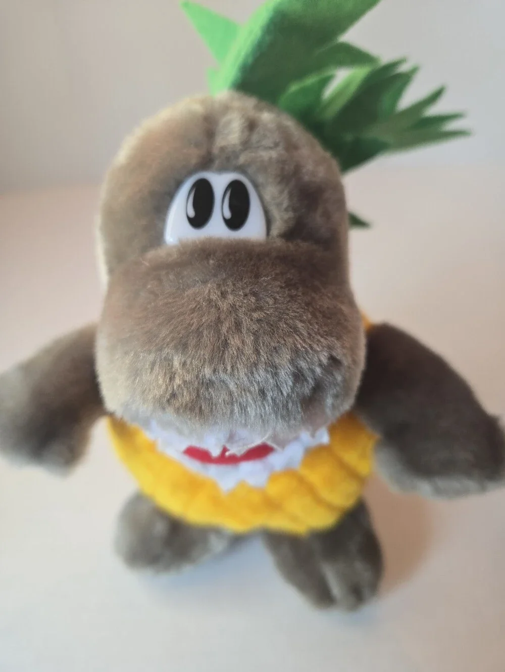 Vintage 90s Dole Promotional Dinosaur Pineapple Plush Pineosauraus